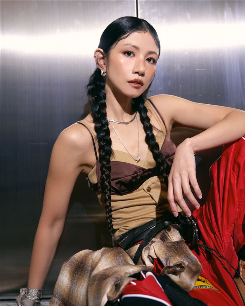 李千娜和女兒同框。(圖/劇樂蹦娛樂 提供)