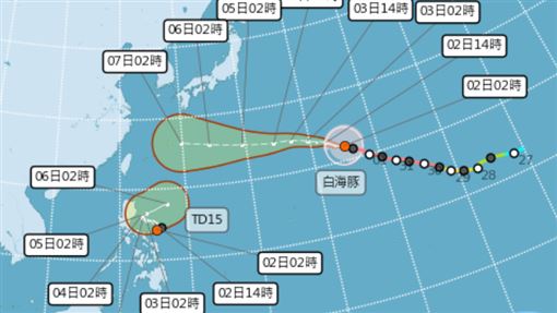 強颱白海豚路徑變了！鄭明典揭關鍵原因