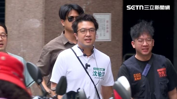 王世堅合體掃街盼何種形式?沈伯洋笑回