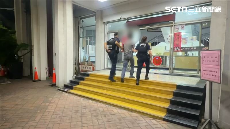 陳男今日上午遭法院裁定羈押。(圖/翻攝畫面)