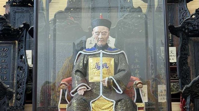 名將王得祿金沙神像 精妙設計「對上眼」