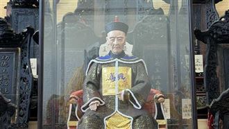 名將王得祿金沙神像　精妙設計「對上眼」