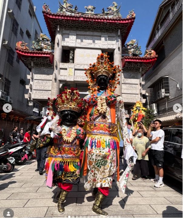 謝范將軍。(圖/翻攝自嘉義城隍廟-國定古蹟IG)