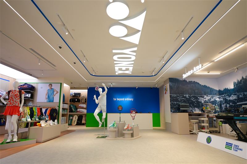 Yonex Taipei Showroom於台北市正式開幕。(圖/品牌業者提供)