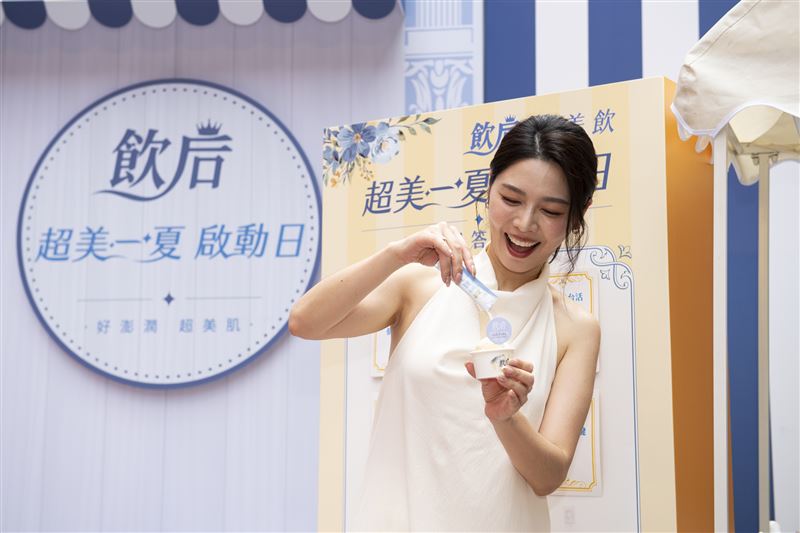 身為品牌總監的白家綺對身材十分要求。(圖/飲后提供)