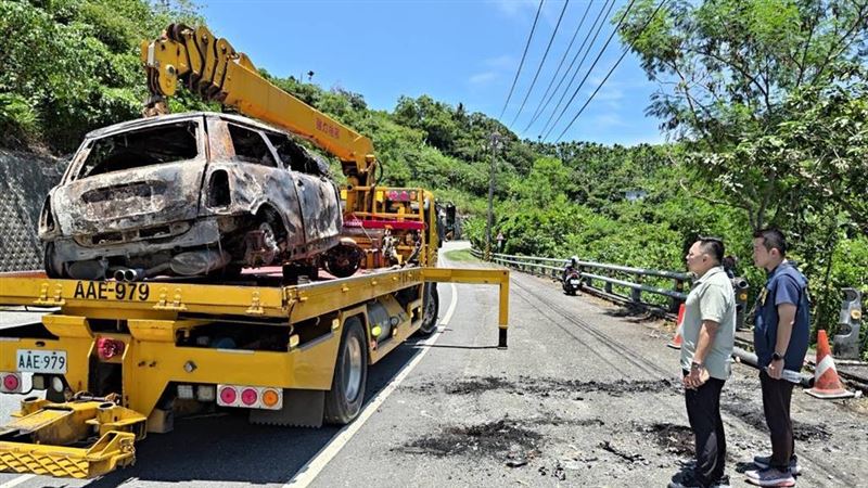 花蓮縣壽豐鄉台11線水璉村路段,發生一起嚴重車禍。(圖/翻攝畫面)