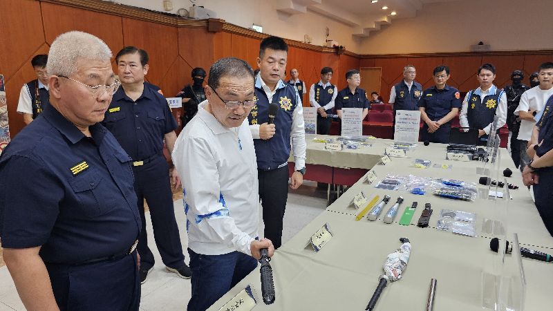 新北市黑幫紛爭　警署掃黑竹聯幫仁堂