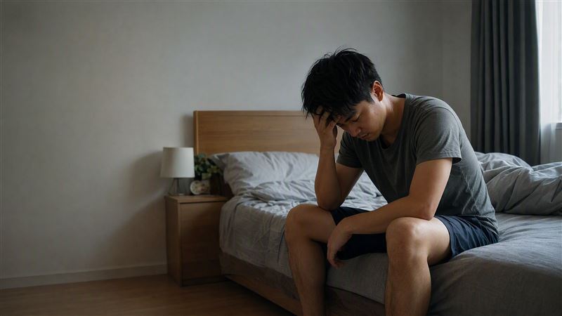 不少人認為,是男方的尺寸及硬度不足。(示意圖/AI生成)