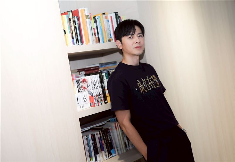 李國毅接受專訪提起與白曉燕的童年交情。(圖/記者鄭孟晃攝影)
