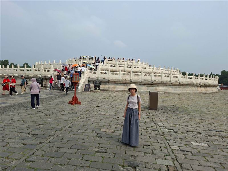 民眾黨前主席柯文哲妻子陳佩琪近日赴中國旅遊,自曝在高鐵上憑藉醫師專業救治兒童,隨即獲中國官媒大肆報導。(圖/翻攝自陳佩琪臉書)