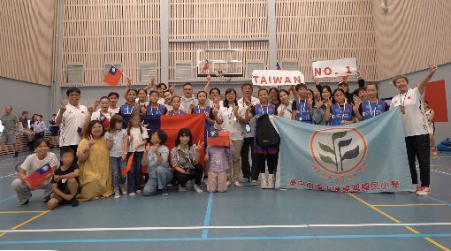 台中東興小女籃芬蘭國際賽奪冠　5戰全勝
