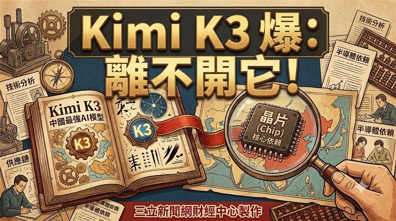 中國最強模型Kimi K3　被曝離不開「它」