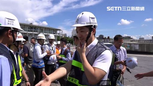 蔣萬安視察捷運萬大中和樹林線（第一期）主線動態測試活動（圖／翻攝畫面）