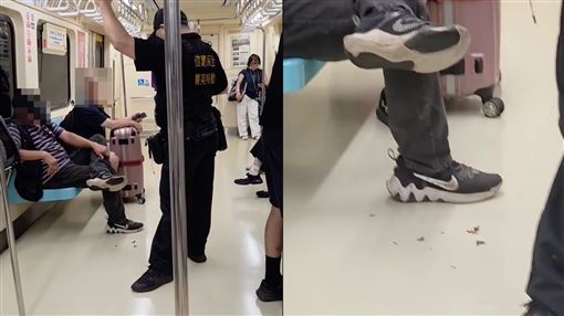 噁伯車廂嚼檳榔吐滿地！北捷出手開罰了