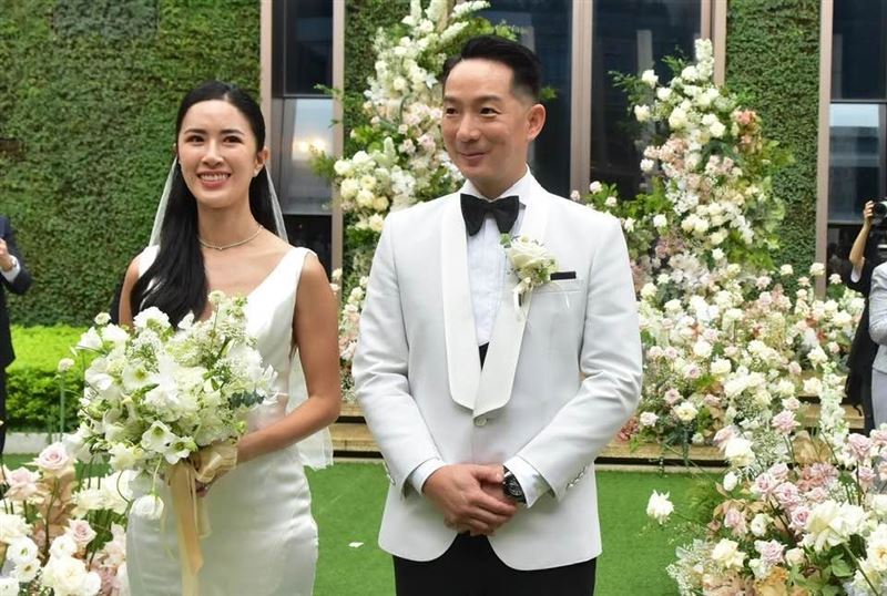徐子翔與譚以欣結婚短短2年天人永隔。(圖/翻攝自徐莉玲臉書)
