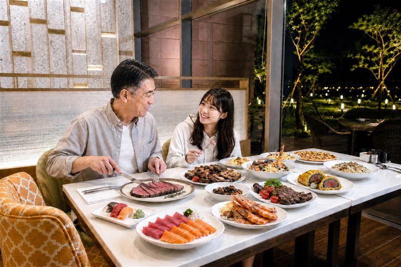敘日全日餐廳8月推出父親節社群優惠。(圖/飯店旅宿業者提供)