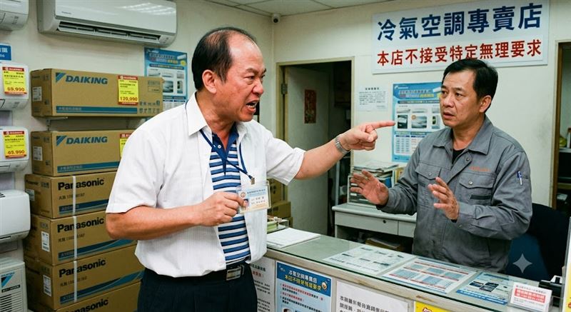 桃勞檢員買冷氣施壓：不賣就查你　下場曝
