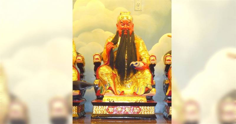關聖帝君。（圖／楊登嵙提供）