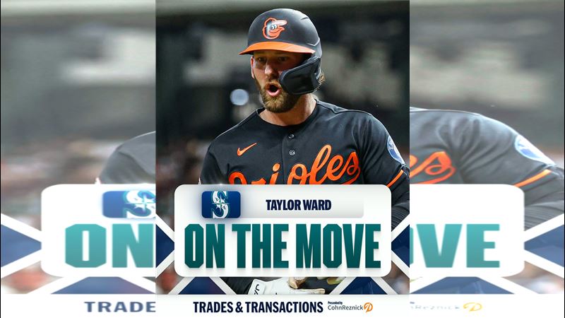 金鶯把外野手沃德(Taylor Ward)送往水手。(圖/翻攝自MLB X)