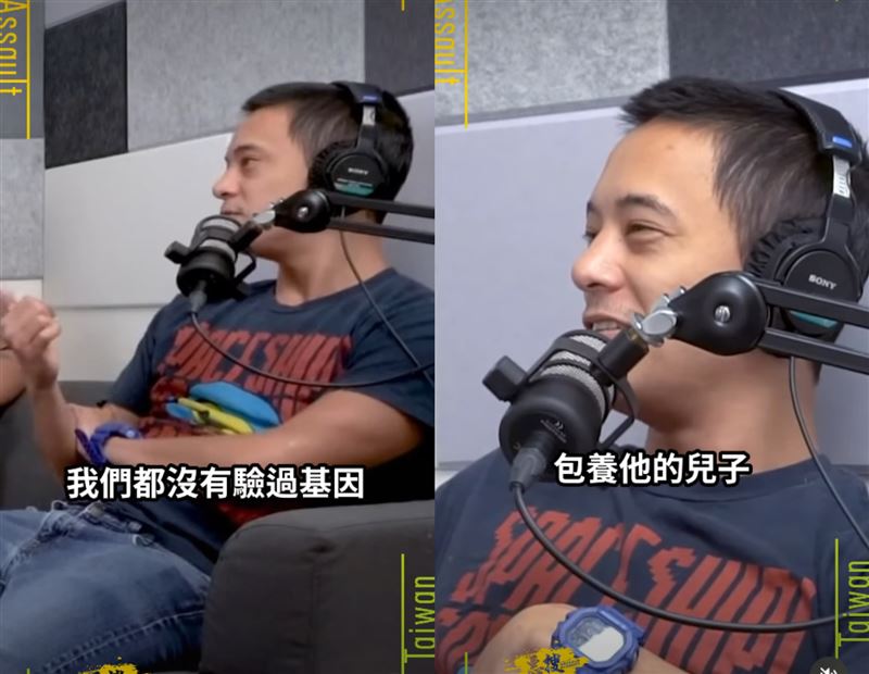 蔣友青質疑台北市長蔣萬安的身世血緣,更爆料在爺爺蔣經國日記中看見「幫朋友養兒子」字句。(圖/翻攝自IG @「惡搜Assault」)