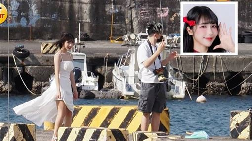 彭彭海邊秘境外拍　男伴豪車接送祭鈔能力