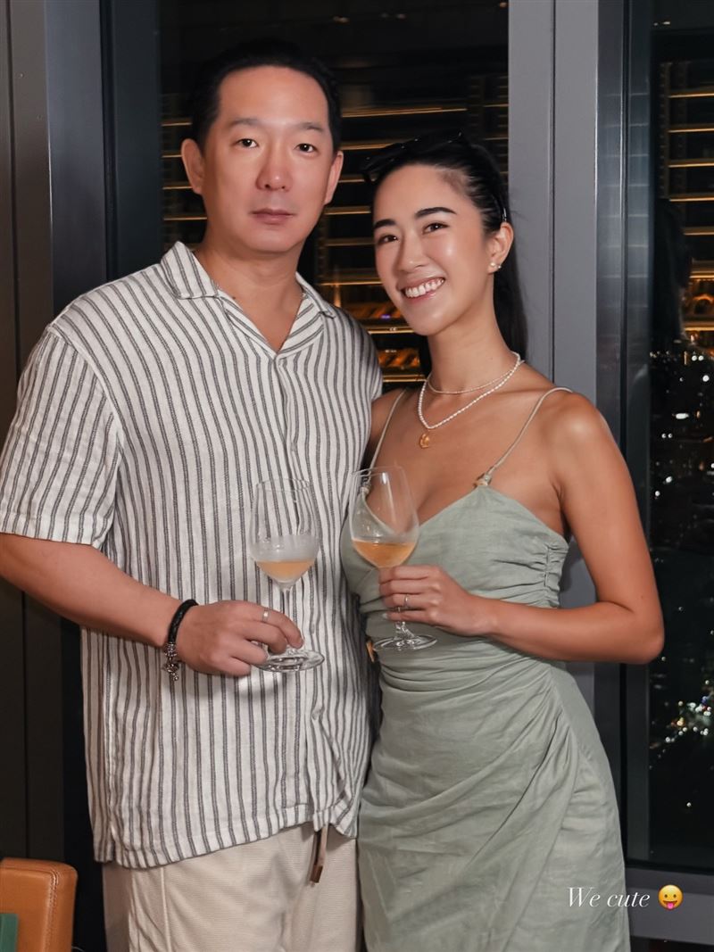 徐子翔曾感性說道自己49歲才找到真愛。(圖/翻攝自IG@oliviawawa)