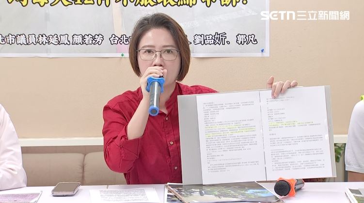 台北市議員林延鳳批民眾荷包變市府提款機(圖/翻攝畫面)