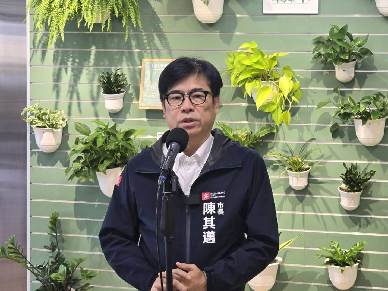 陳其邁支持普發現金1萬元,籲國會速審總預算案。(資料照)
