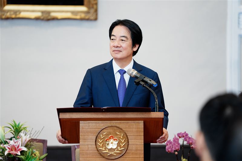 總統賴清德接見「日本自民黨青年局海外研修團」(圖/總統府提供)