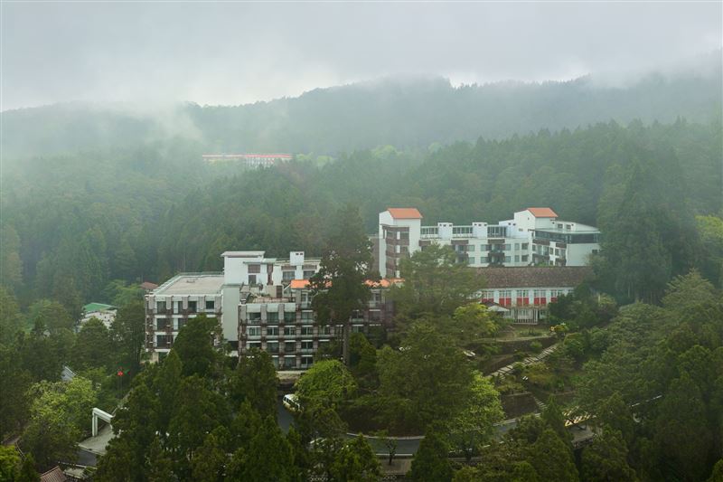阿里山賓館高海拔如夢幻仙境的避暑首選。(圖/飯店旅宿業者提供)