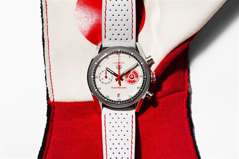 以1970年代維修站使用的Heuer手持計時器為靈感。(圖/翻攝TAG Heuer網站)