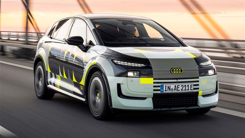 奧迪A2 E-Tron電動原型車。（圖／翻攝Audi網站）
