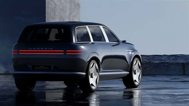 GV90保留許多概念車元素。(圖/翻攝Genesis網站)