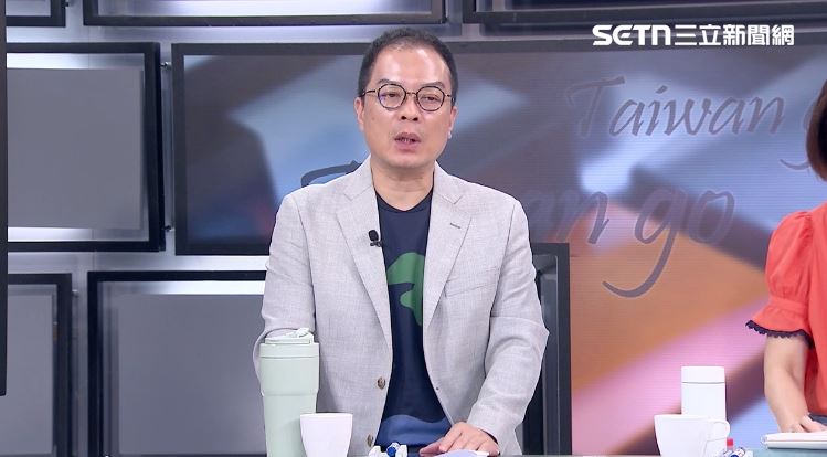 鍾年晃指出,鄭麗文是近二十年來最弱的黨主席,「她選上黨主席,套一句郝龍斌跟趙少康的話就是『中國網軍幫忙的』」。(圖/翻攝畫面)