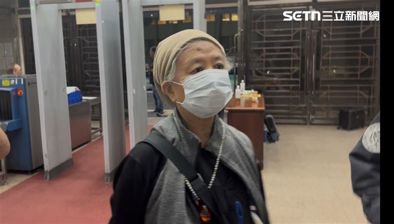 致癌苦茶油案,威加公司登記負責人金天麗移送北檢複訊。(圖/記者楊佩琪攝)