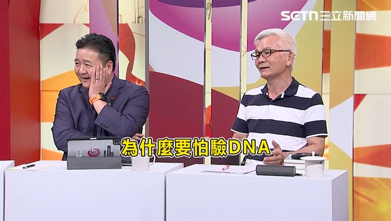 究竟「姓蔣」還是「姓章」比較好當選?黃清龍指出,倘若蔣萬安覺得沒差,那就去驗DNA