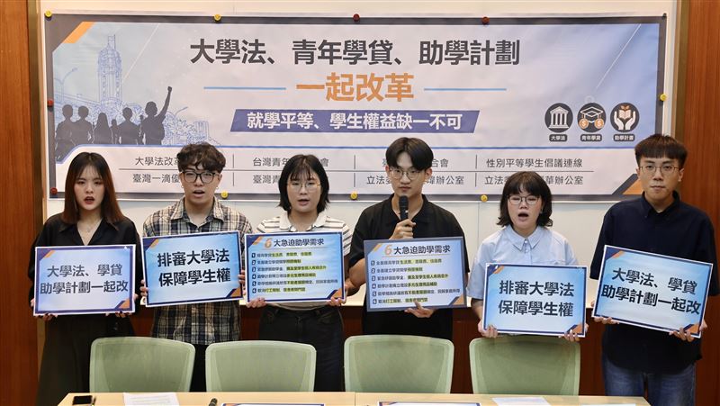 立院審大學法　民團提校長遴選納學生代表
