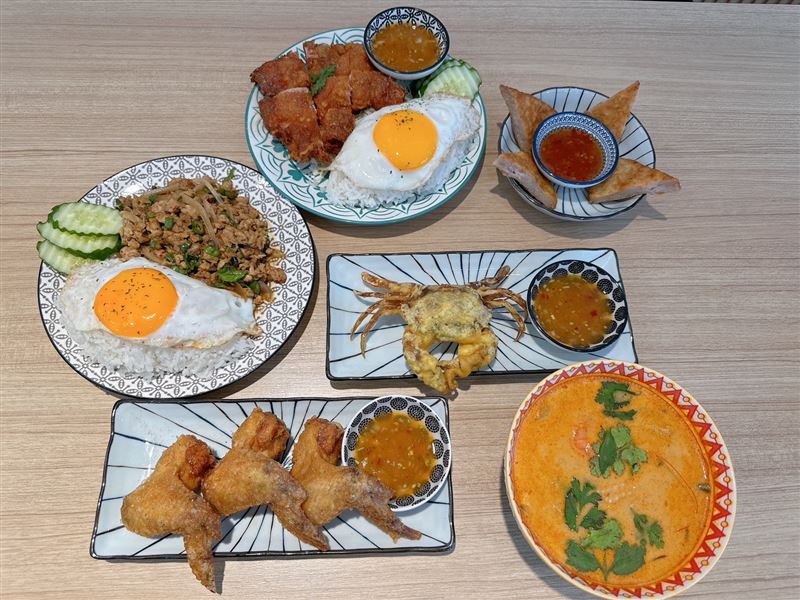 泰速泰式料理位於新竹市食品路,主打道地泰式料理與平價消費。(圖/業者提供)