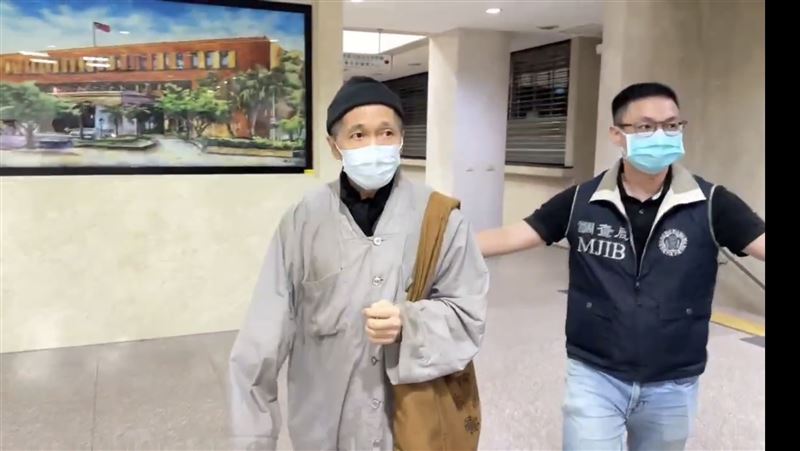 威加公司實際負責人凃傑生,移送北檢複訊。(圖/翻攝畫面)