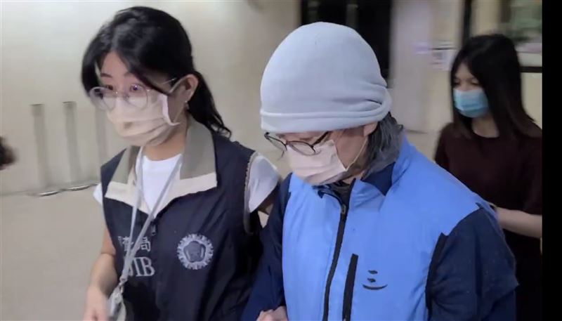 威加公司蔡姓採購人員移送北檢。(圖/翻攝畫面)