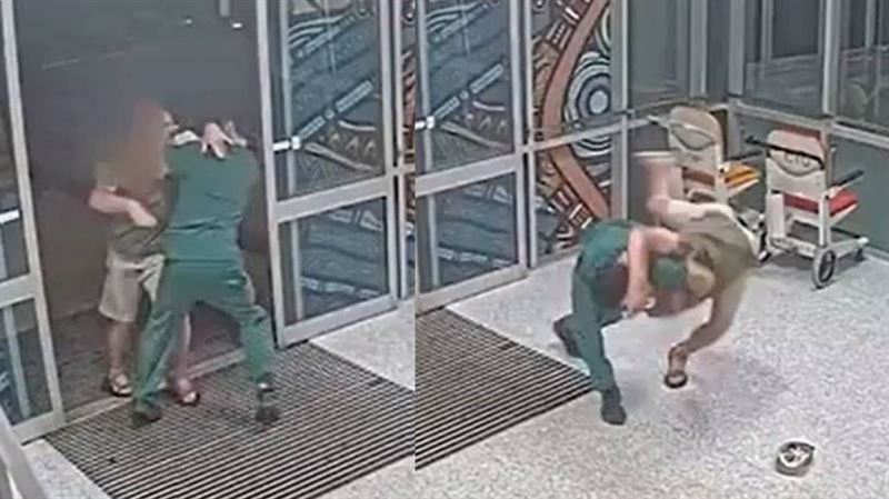 遭病患揮拳！護理師秒用「這招」摔飛對方