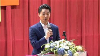 蔣萬安出席台北市115學年度校（園）長布達、宣誓及交接典禮（圖／翻攝畫面）