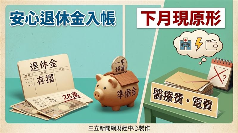 退休金入帳別亂花！　專家揭兩月一撥陷阱