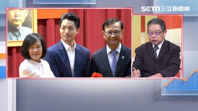 管仁健還原章孝嚴改姓過程直言,若不姓蔣,沒辦法從中國那裡得到資源,因為對中國來講,如果姓章「帶著傳國玉璽去投降是沒有意義的」(圖/《台灣ON AIR》)