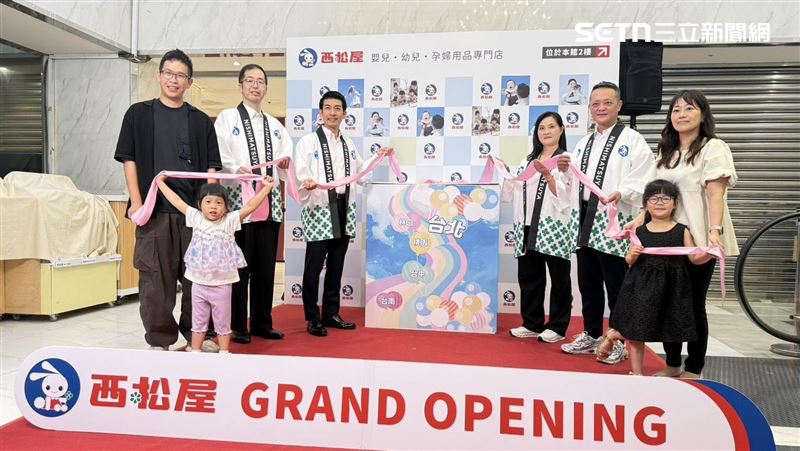 西松屋台北首店開幕!300坪塞10萬件商品