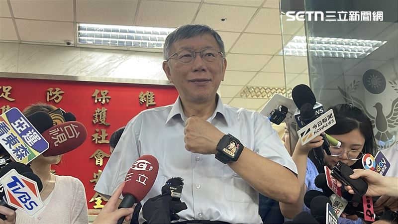 調侃刑具展示 柯文哲:下次是電子項圈?