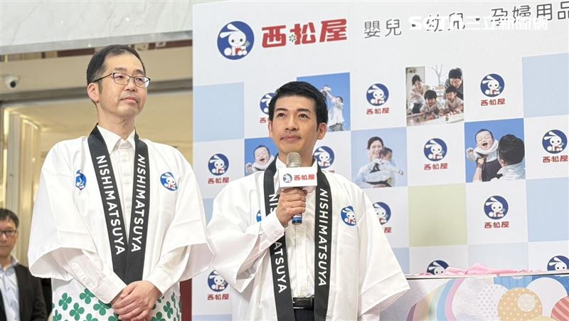台北西松屋西松屋集團社長大村浩一。(圖/記者李育道攝影)