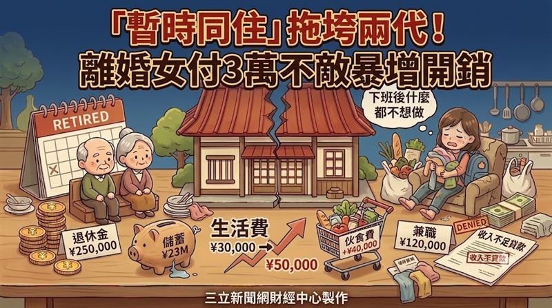 月付3萬同住 母親苦水終於說出口