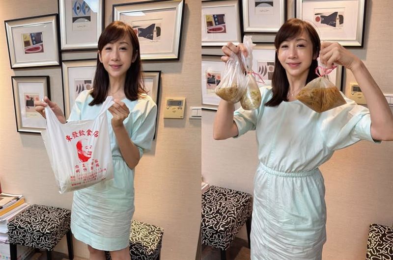 蓋蔣萬安簽名遭政治出征!許淑華力挺東發號:昨天才吃今天還要吃。(圖/翻攝自許淑華臉書)