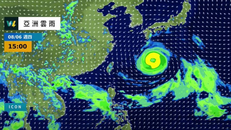 天氣風險表示,明日晚間起,受到白海豚颱風外圍環流影響,北部及東部風力將明顯增強。(圖/翻攝自天氣風險 WeatherRisk臉書)